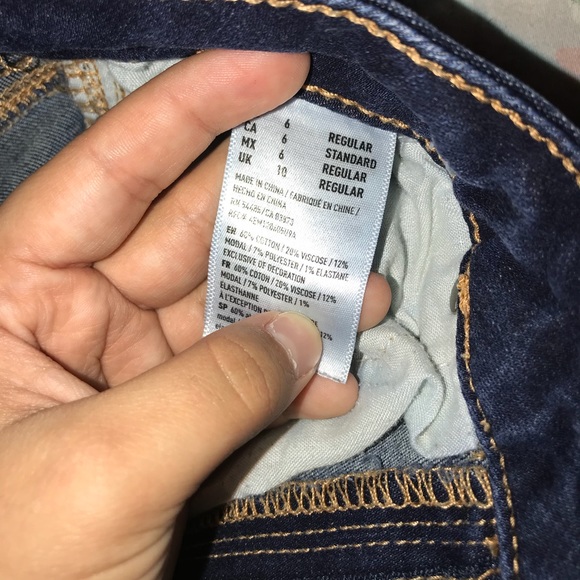 dark wash jeans - Picture 2 of 2